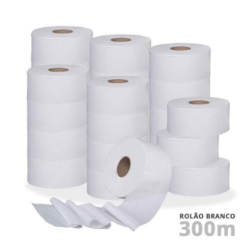 Papel Higiênico Rolão 300m (8un)
